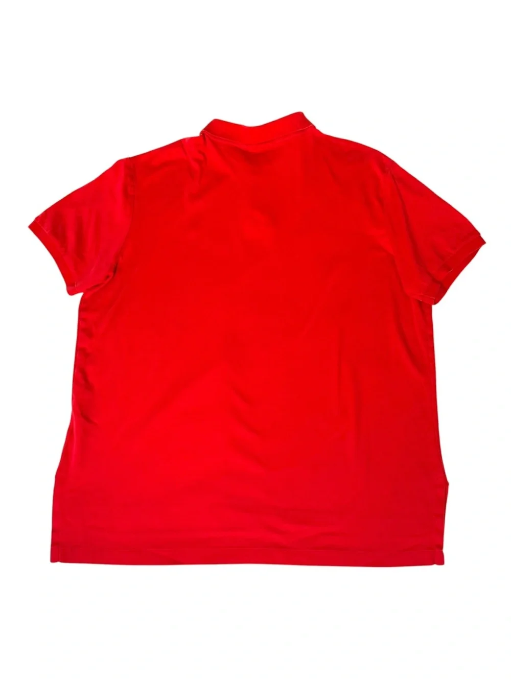 Polo Ralph Lauren Soft Touch Polo Shirt Mens Size XL Red Pima Cotton Pony Logo